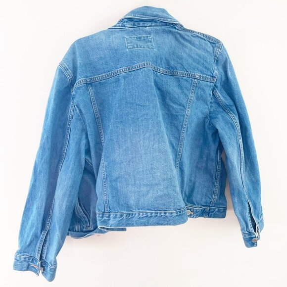 Women's Banana Republic Classic Denim Jacket XXL wardrobe staple - Picture 2 of 5